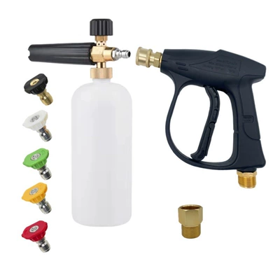 cleaner PA foam pot 1/4: High pressure car wash water gun