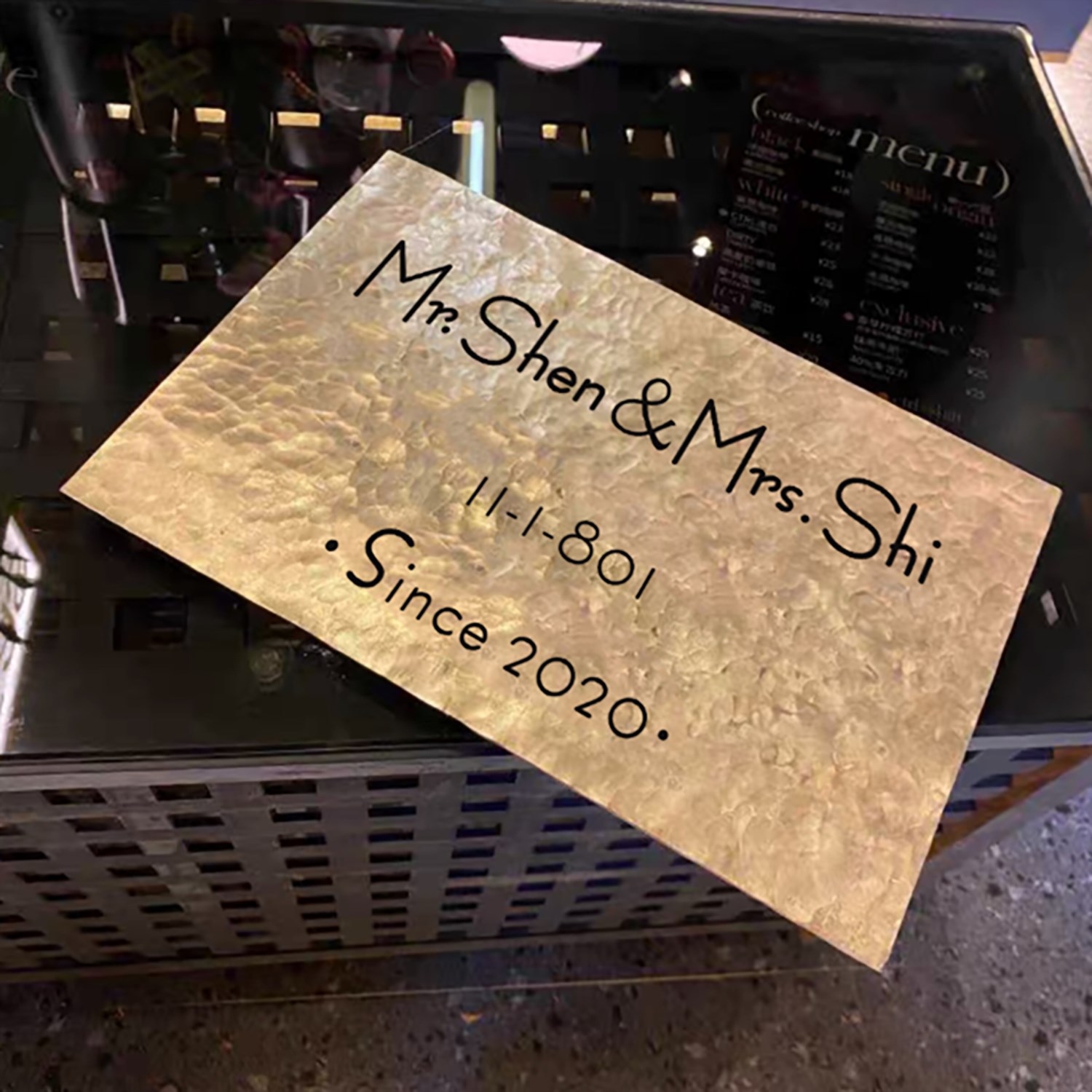 木质牌匾庭院手工黄铜招牌公司仿古民宿工作室广告牌门牌摆件