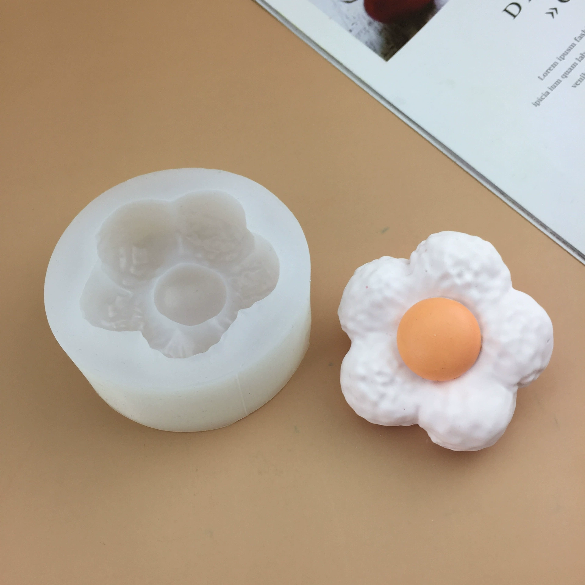 Фондант, кролик, силиконовая форма, DIY, котёнок, с милыми медвежатами, цветочный принт, снятие стресса