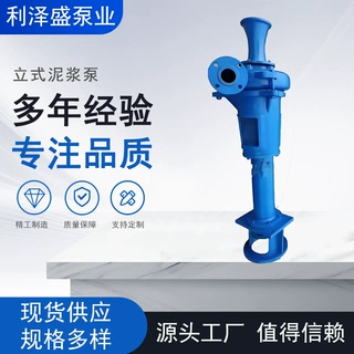 3PNL型立式泥浆无堵塞清淤抽沙排污杂质单级单吸悬臂式池塘清淤泵