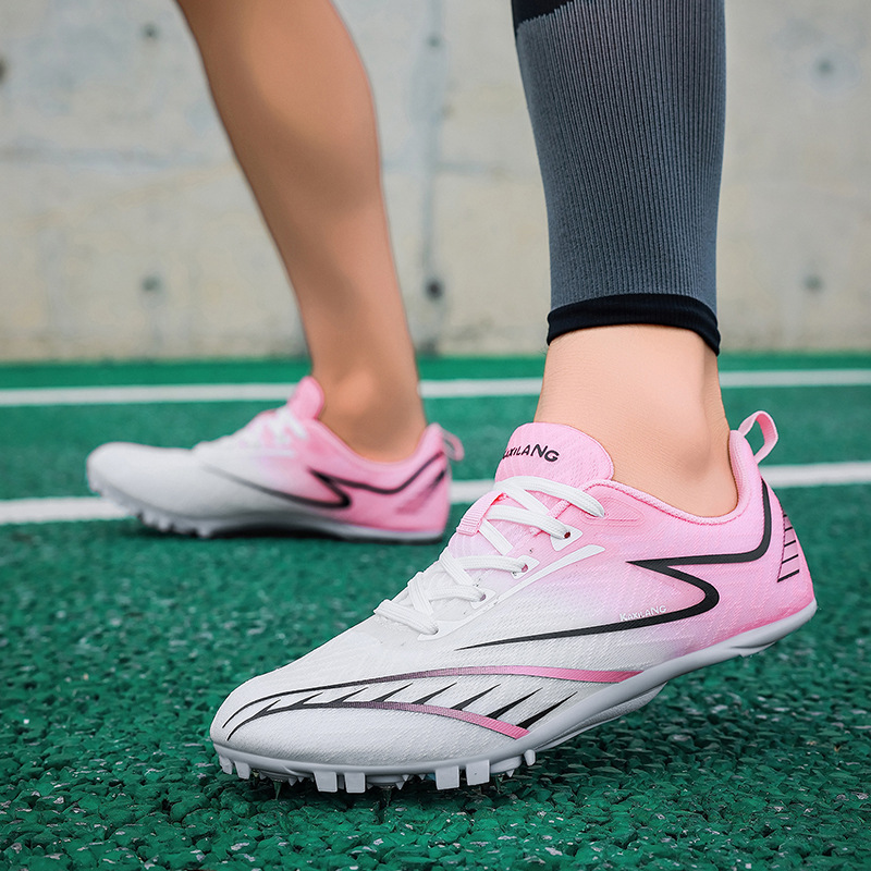 Zapatillas de Atletismo Profesionales Tela y TPU Transpirable para Pista de Atletismo y Pista Sintética image 7