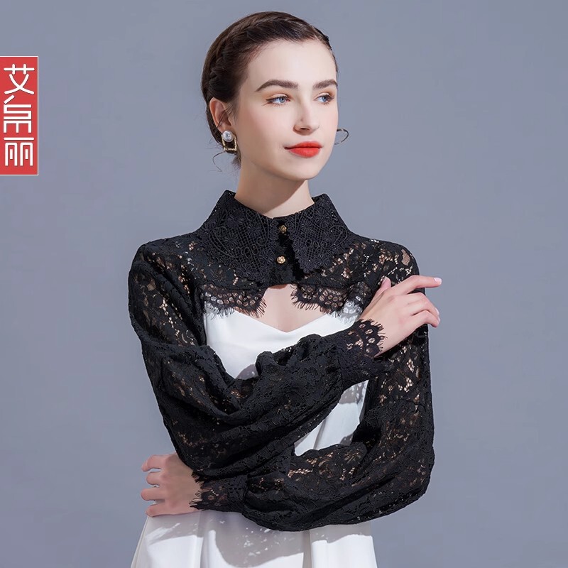 Super Fairy Sunscreen Clothes Blouse Women's Summer Thin Breathable Shawl Small Coat Short Matching Skirt Outer Sunscreen Cardigan Super Fairy Sunscreen Clothes Blouse Women's Summer Thin Breathable Shawl Small Coat Short Matching Skirt Outer Sunscreen Cardigan