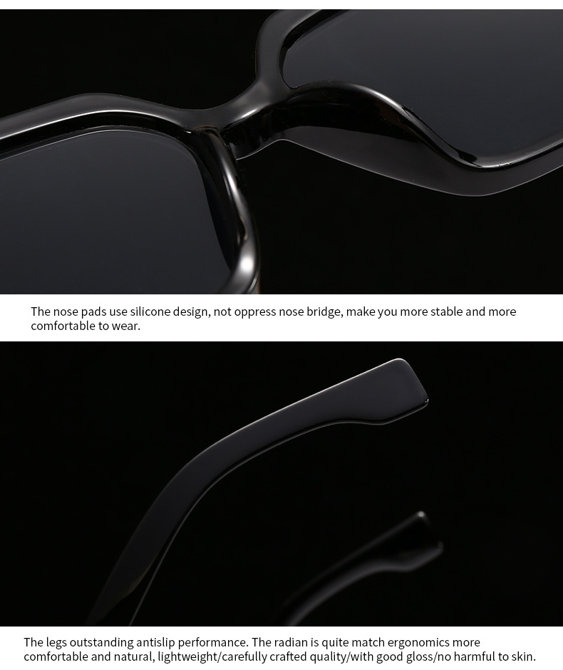 Square Sunglasses For Men And Women Modern Retro Decorative Frame_voghion.com