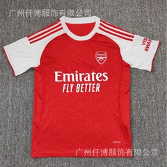 半袖ファンバージョンサッカーユニフォーム 新シーズン プレミアリーグ 大人用シングルシャツ 子供用ホーム/アウェイ 2526 アーセナルユニフォーム