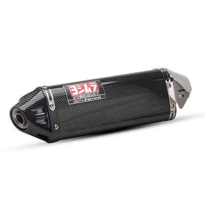 Suitable for Yamaha R15R25 Gsxr600 Duke250Rc390 Modified Trc Yoshimura Triangular Exhaust Pipe (Motorcycle exhaust pipe) - yoshimura-triangle-full-imitation-carbon-fiber