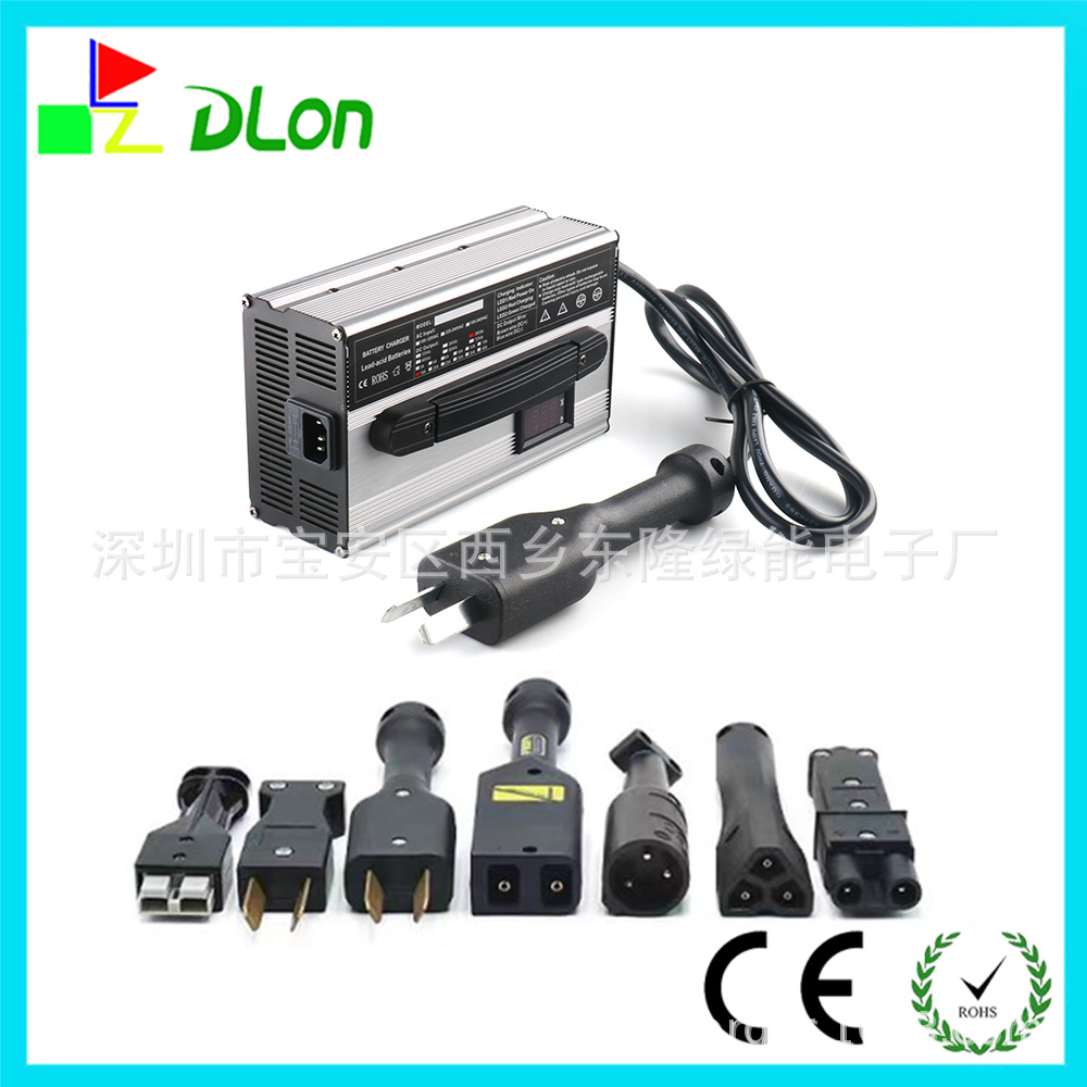 36V18A36V15A大八角Crowfoot110V美规高尔夫球车LED显示电压电流