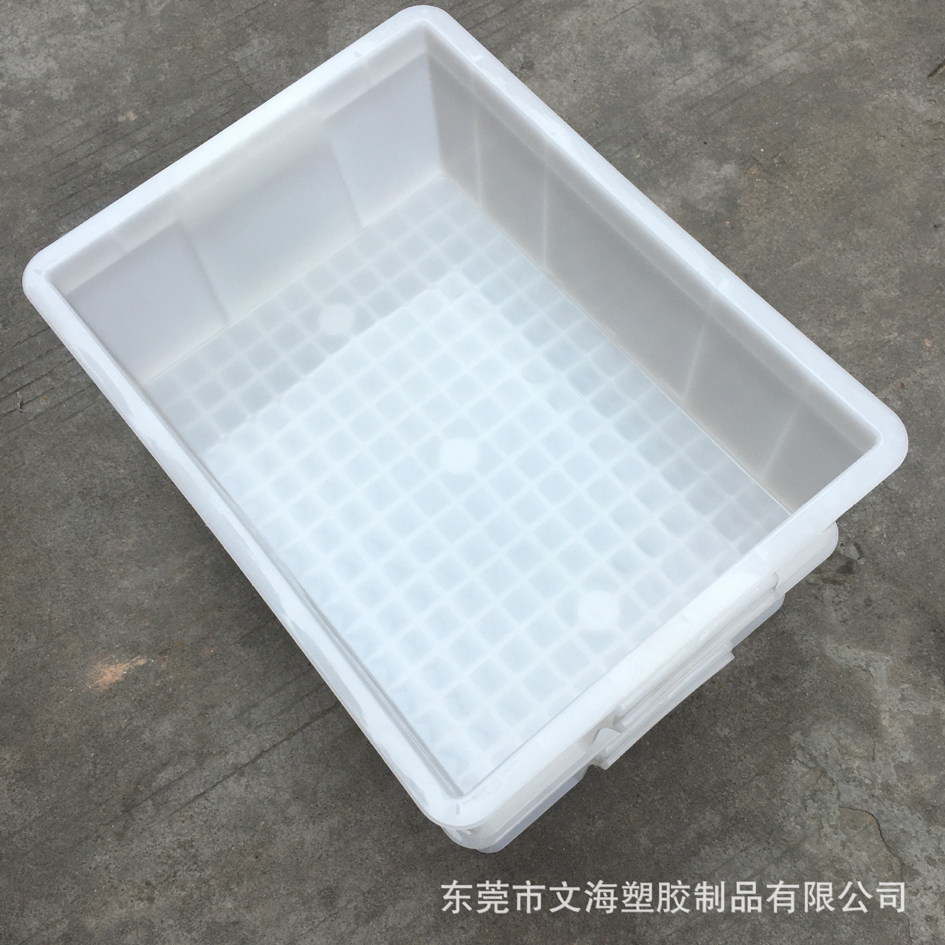 供应白色pp 塑料箱加厚汽配箱 塑胶箱五金周转箱可配盖印字烫金