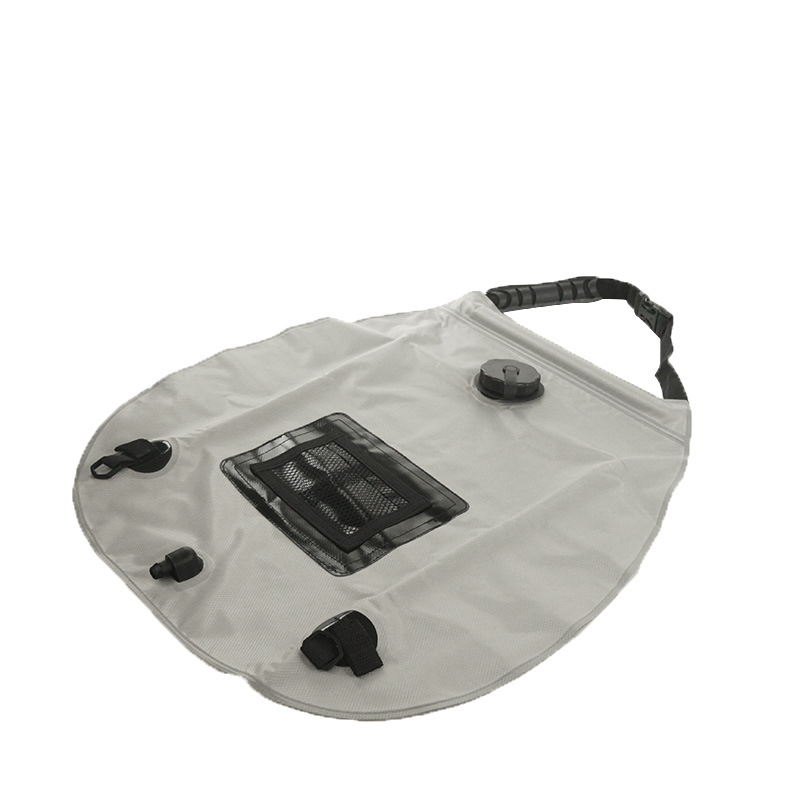 Bolsa de agua solar al aire libre bolsa de baño bolsa de almacenamiento de agua de baño bolsa de ducha portátil 20L bolsa de agua de baño