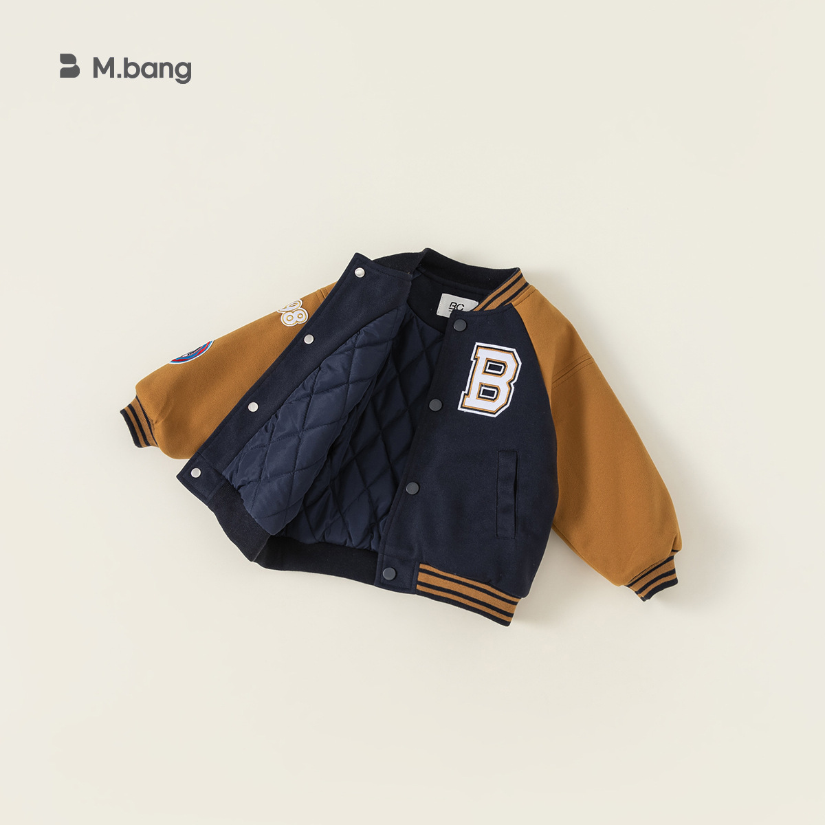 Ropa Infantil Youbao, Chaqueta Deportiva de Béisbol Estilo Americano para Niños, Top de Manga Raglán para Primavera y Otoño, Nueva Ropa Infantil para Exteriores image 11