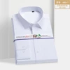 White oblique lineless pocket
