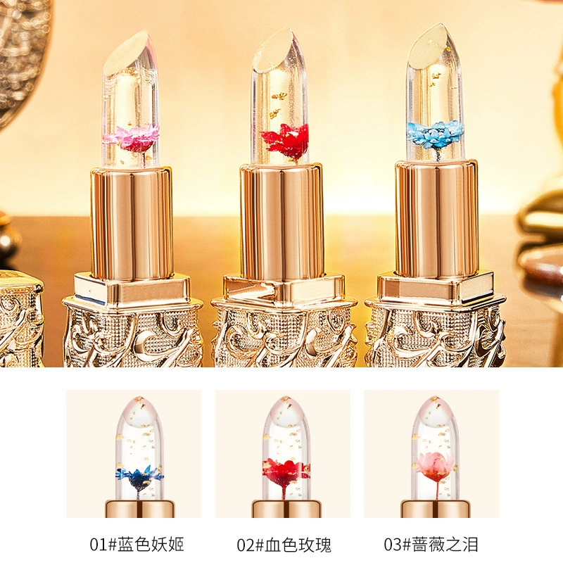 Помада XRoland Xuan Luolan Petal Jelly с изменением цвета по температуре, женская, недорогая (L038)