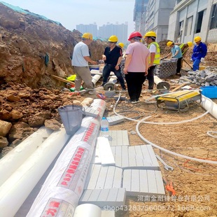 Rong'an psp steel-plastic composite pressure pipe 110#PSP steel-plastic composite elbow tee stock in stock straight hair