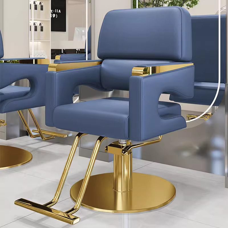 Red famosa nueva silla de peluquería silla de salón de peluquería especial elevación giratoria de moda corte de cabello asiento de permeación image 30