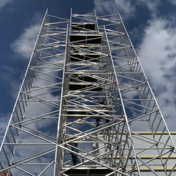 外贸厂家直销移动脚手架单宽悬梯欧洲标准量大优惠生产加工亚马逊