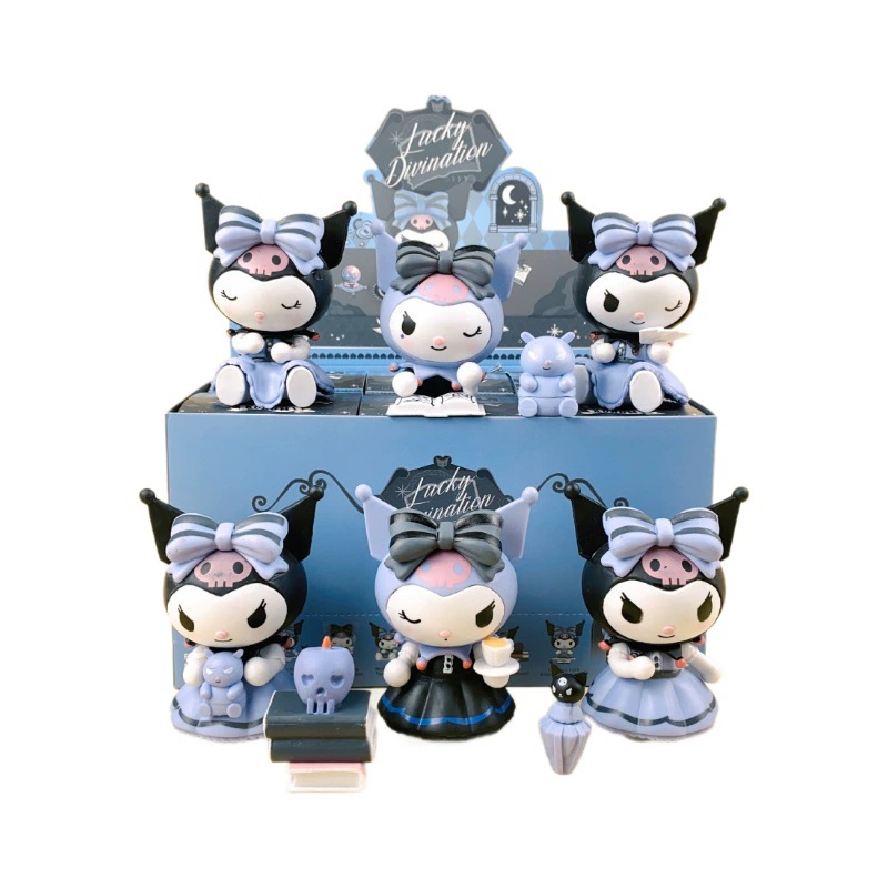 Новый клиент бесплатная доставка Kuromi Witch's Ceremony, слепые слепые слепые слепые серия Sanrio Tide Playing Division Garlet игрушки