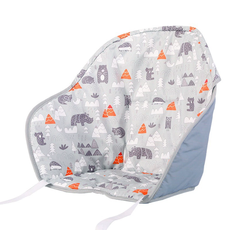 Аксессуары для детского обеденного стула Универсальное колесо Ресторан Детская обеденная тарелка Детская Бытовая подушка для спинки сиденья Детский обеденный стул