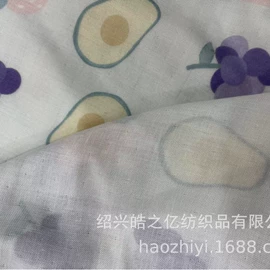 印花、扎染布;色织、提花布;亚麻面料