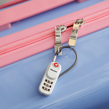 玛斯特出国旅行TSA海关锁Masterlock箱包密码锁出行时尚挂锁4674