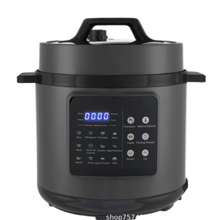 Foreign Trade Electric Pressure Cooker Household Smart 6L Large Capacity Electric Pressure Cooker Multi-Function Pressure Cooker Cross-Border Export
