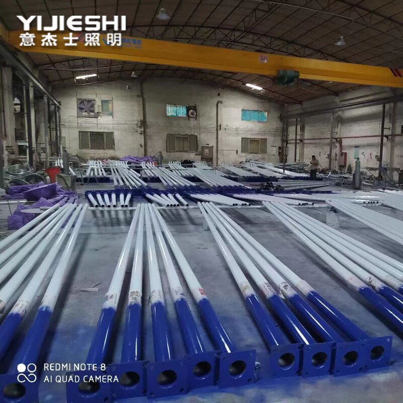 Outdoor Street Light Manufacturer 6.7m 8m Solar Street Light Stadium Light Garden Light Municipal Engineering Street Light Pole