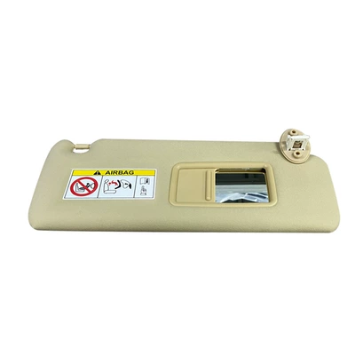 vanity mirror sun block – Sun visor rearview mirror - 10-23-beige-right