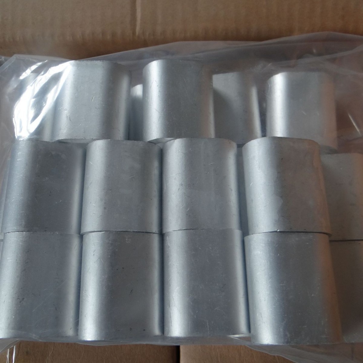 瑞欣镀锌铝套 批发优质的椭圆形铝套  8型铝套 日式铝套