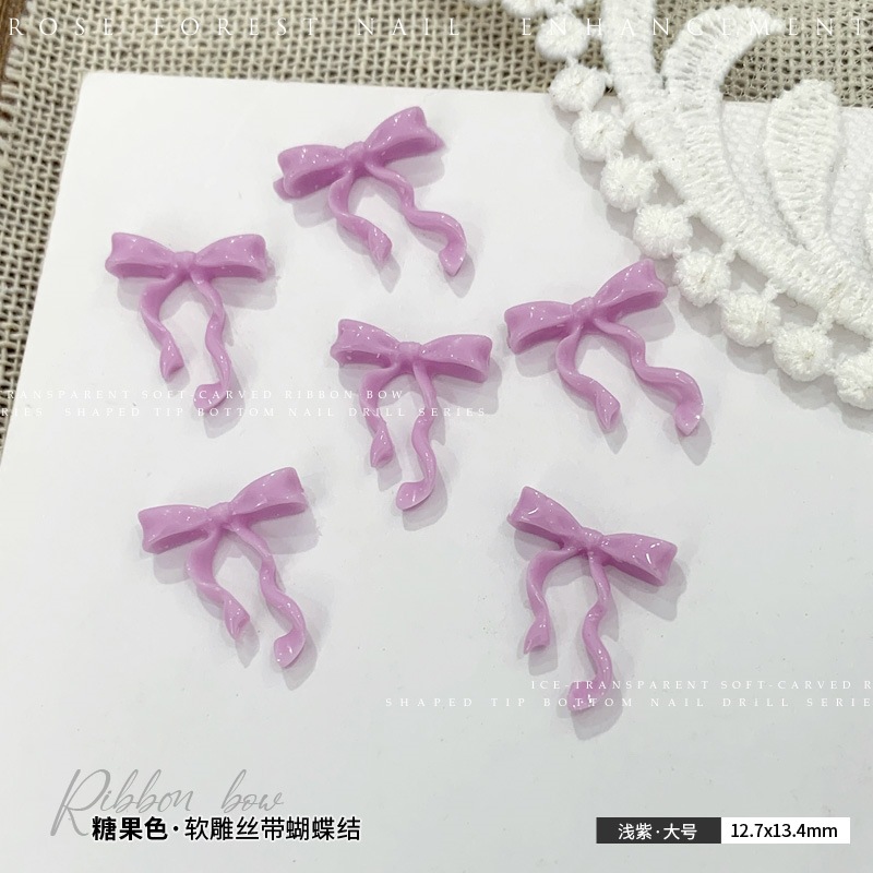 연보라색·대형 12.7x13.4mm 싱글