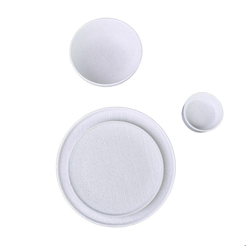 Tazos de sopa grandes utensilios personales para el hogar de cerámica de marca australiana platos de sésamo platos platos