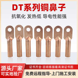 DT-25型平方铜鼻子开口鼻现货电力电缆铜压线耳铜连接线通用端子