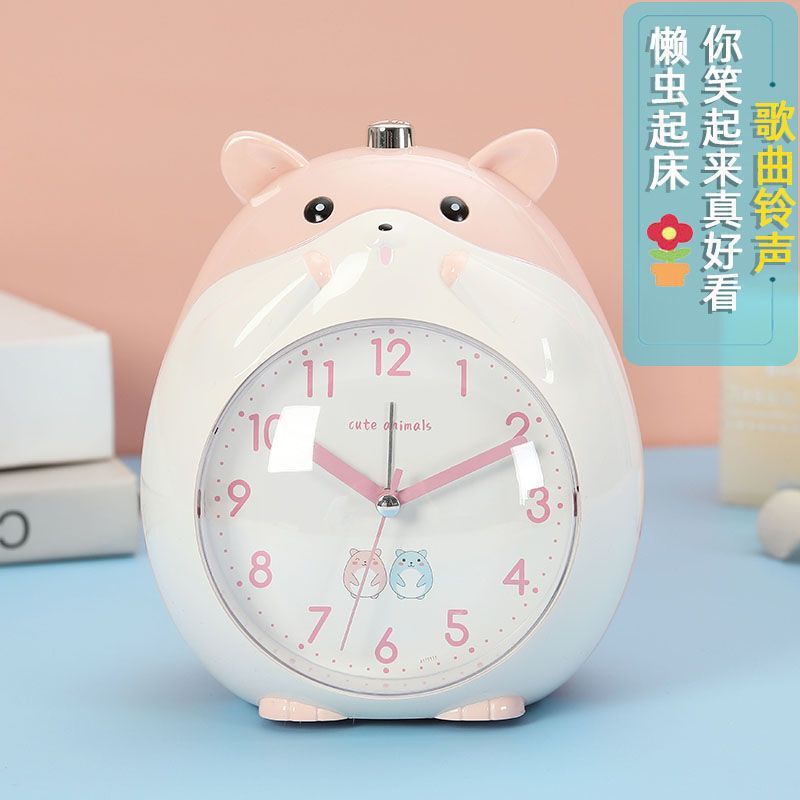 宇航员太空人智能语音闹钟儿童耐用智能学生儿童桌面小时钟家批发|undefined