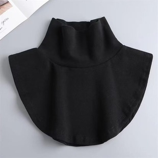 Fake Collar Women's Turtleneck Inner Wear Artifact 2025 Autumn, Winter and Spring Warm Neck Protection White with Sweatshirt Sweater Fake Collar Women