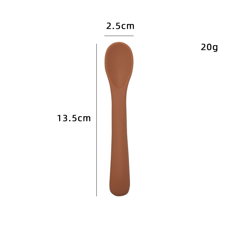 작은 곱슬 숟가락 오렌지