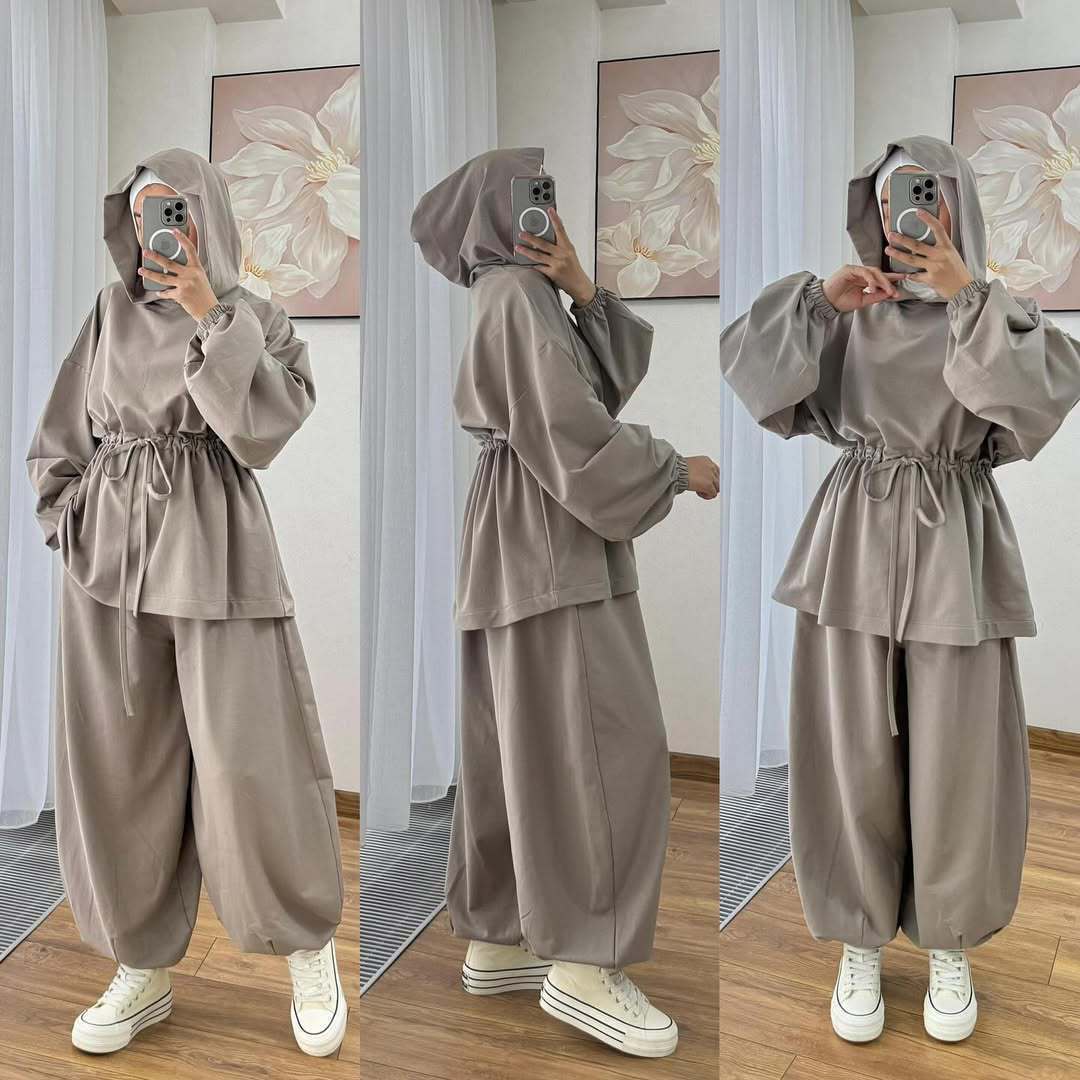 Cross-border 2025 Fall/Winter New European American Foreign Trade Women's Clothing Commuting Sports Casual Hooded_ecoleips.com