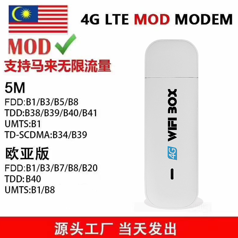 随身WiFi 4G无线上网卡 4G无线路由器 车载Wifi猫-联通电信移动