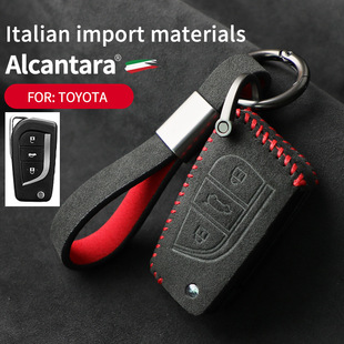 Pouzdro na klíče od auta Alcantara semišové pouzdro na klíče držák na klíče 68 Car Key Case Alcantara suede key case key holder 67