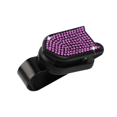 Car Glasses Clip/Bill Clip Car Document Holder, Car Sun - hot-diamond-pink-diamond