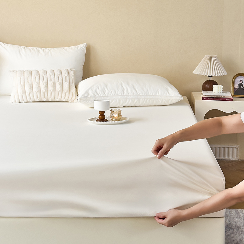 Cama de clase A para madres y bebés cubierta de cama de una sola pieza cubierta de cama de algodón lavado todo incluido cubierta de colchón de cama Simmons cubierta de polvo de tres piezas