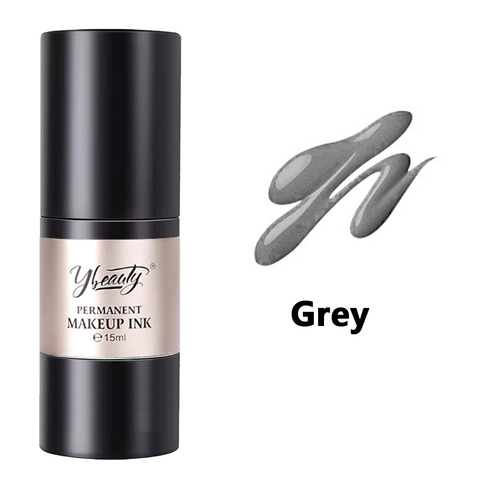Ybeauty material de color de tatuaje 15ML planta fácil de colorear tatuaje de cejas niebla de cejas blanqueamiento de labios lentillas cosméticas línea de leche de color profesional
