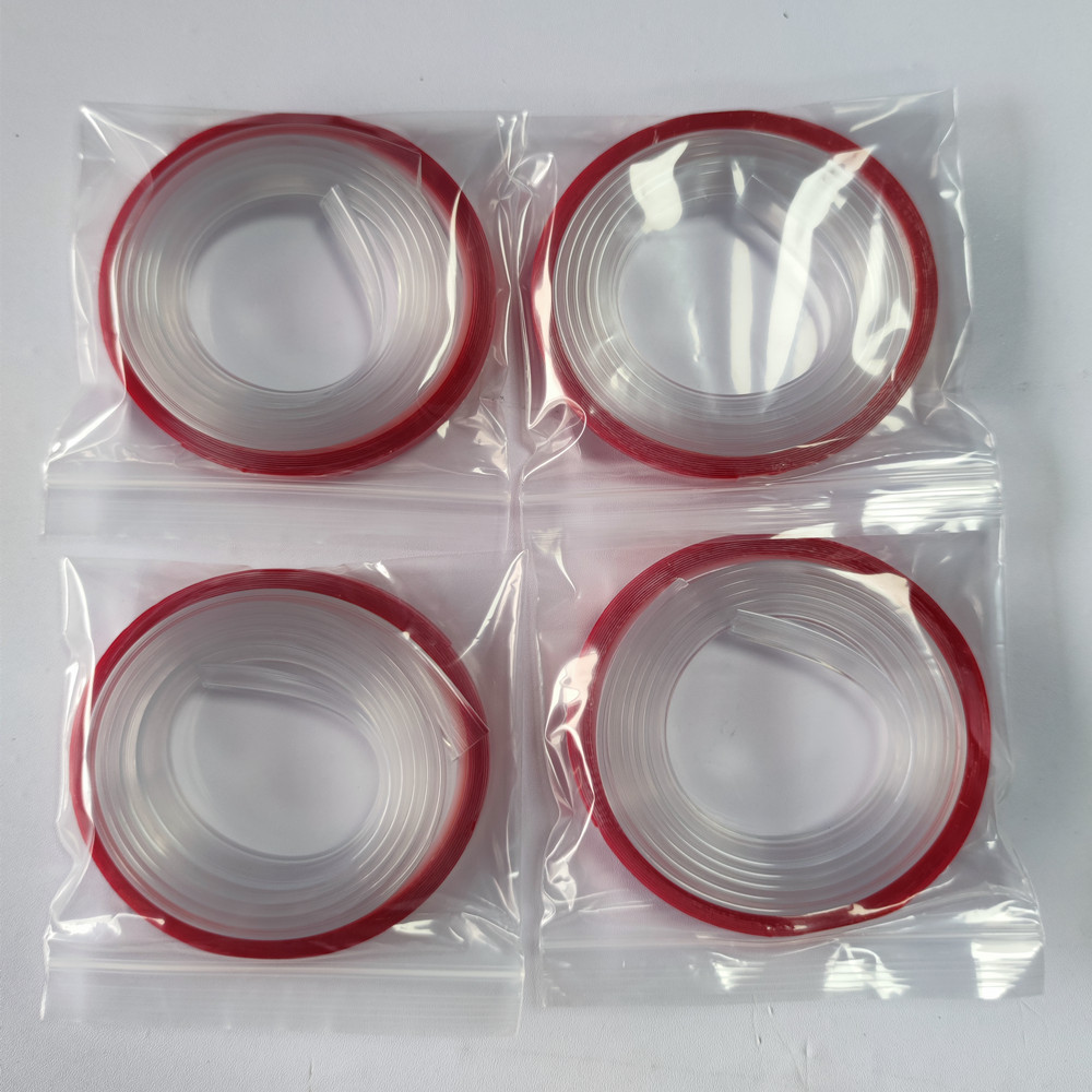 Transparent anti-collision strip L-shaped PVC child protection table corner protection tea table corner balcony wrapping corner strip 1 m