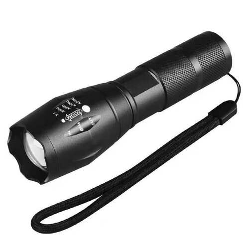 T6 Aluminum Alloy Telescopic Zoom Multi-Color Flashlight Cross-border Outdoor Mini Flashlight Wholesale
