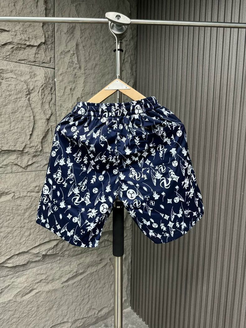 Men's Clothing High End Men's All Over Print Casual Shorts Summer Thin Quick Drying Straight Leg Stylish Five Point Beach Shorts_viptrois.com