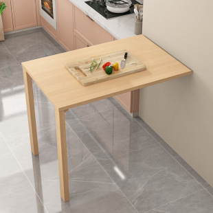 Turnover Household Multifunctional Mural Folding Table Simple Invisible Wall-Mounted Dining Table Small Wall-Mounted Dining Table