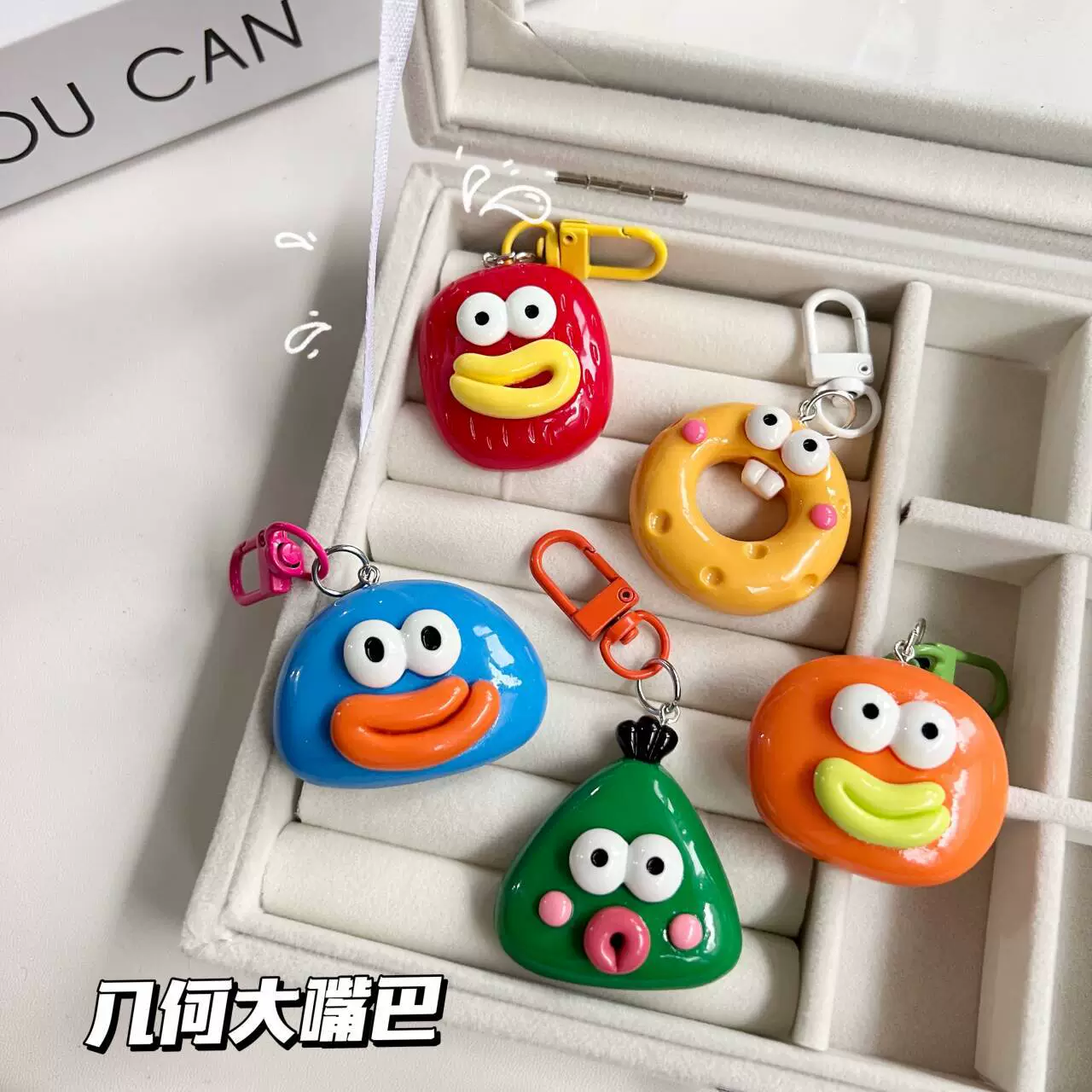Cute keychain, pendant, doll for elementary school students, backpack for beloved, bag decoration, accessory