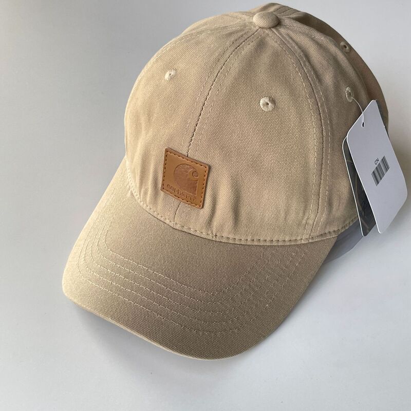 Carhartt Hat for Women, Carhartt Baseball Cap, Summer Sun Hat, Workwear Washed Vintage Soft-Top Cap for Men