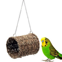 鸟窝吊床鸟笼配件鸟用品用具吊桥鸟玩具跨境现货批发鹦鹉玩具