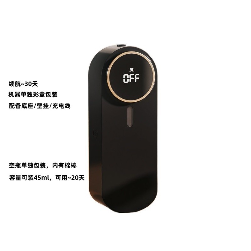 Empty black bottle (no essential oil)