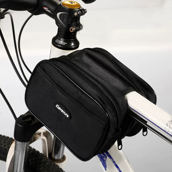 Tmall Mountain Bike Riding Phone Bag, Bicycle Double-Sided Bag, Road Bike Top Tube Bag, Bicycle Frame Bag, Cycling Gear