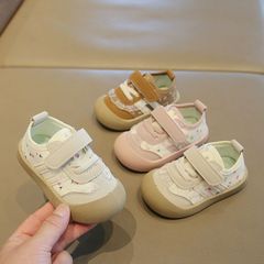 鞋子碎花婴儿宝宝秋季新款2025软底机能鞋女童小童稳步步鞋