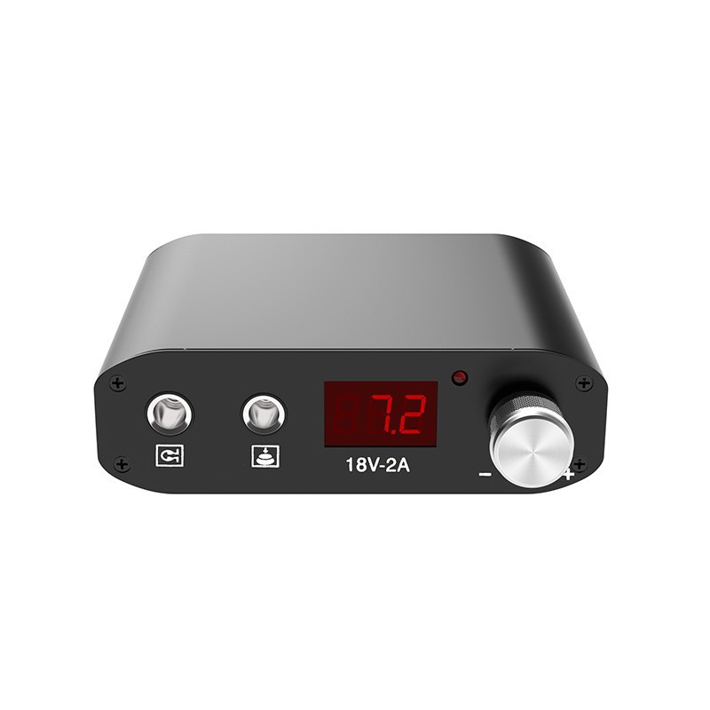Tuffking tatuaje fuente de alimentación manual sin pie 18V - 2A herramientas transfronterizas exportación transfronterizas proveedor especial
