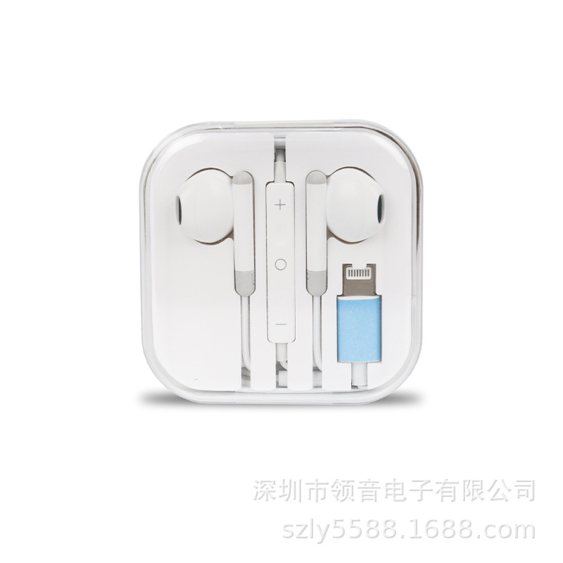 Fábrica de auriculares de Shenzhen produce auriculares digitales tipo C de cabeza plana bienvenidos a ordenar control por cable